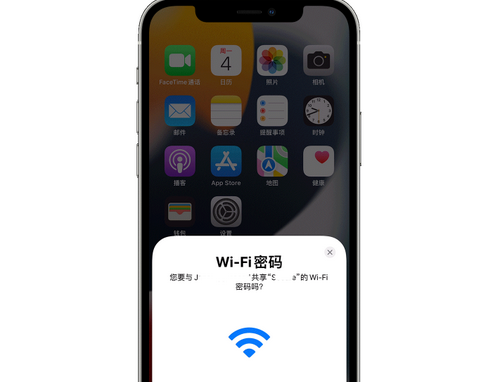 凉山苹果15维修店分享iPhone15如何共享Wi-Fi密码 